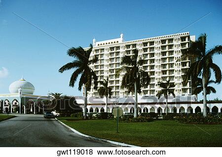 Spectacular view of Princess Towers Hotel, Freeport, Grand Bahamas, Bahamas View Large Photo Image Stock Photo - Spectacular view of Princess Towers Hotel, Freeport, Grand Bahamas, Bahamas. Fotosearch