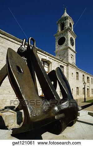 Close up of a large anchor near Dockyard shopping center, Bermuda View Large Photo Image Stock Image - Close up of a large anchor near Dockyard shopping center, Bermuda. Fotosearch