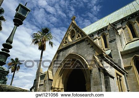 Side view of Anglican Church, Hamilton, Bermuda View Large Photo Image Stock Photograph - Side view of Anglican Church, Hamilton, Bermuda. Fotosearch