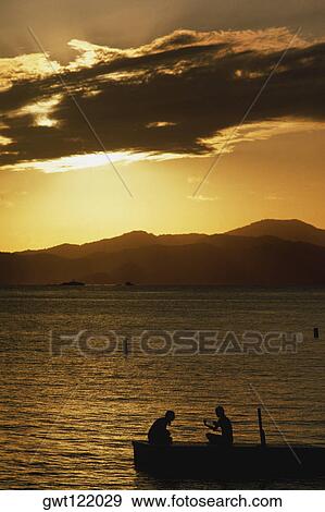Seascape at sunset, St. Johns, Virgin Islands View Large Photo Image Stock Photo - Seascape at sunset, St. Johns, Virgin Islands. Fotosearch