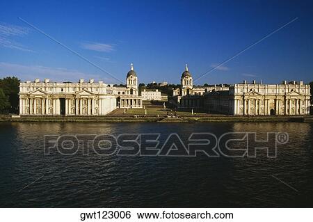 Front view of Royal Observatory & Naval Academy in Greenwich, England View Large Photo Image Stock Photograph - Front view of Royal Observatory & Naval Academy in Greenwich, England. Fotosearch