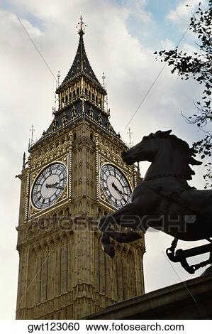 Low angle view of the Big Ben, London, England View Large Photo Image Stock Image - Low angle view of the Big Ben, London, England. Fotosearch