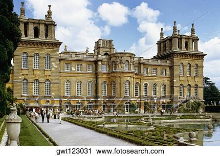 View to Blenheim Palace during the day View Large Photo Image Stock Image - View to Blenheim Palace during the day. Fotosearch
