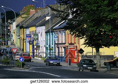 Cars parked in front of a building, Adare, Republic of Ireland View Large Photo Image Stock Image - Cars parked in front of a building, Adare, Republic of Ireland. Fotosearch