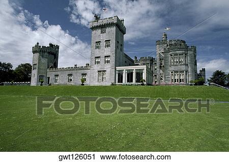 Low angle view of a castle, Dromoland Castle, Shannon, Republic of Ireland View Large Photo Image Stock Image - Low angle view of a castle, Dromoland Castle, Shannon, Republic of Ireland. Fotosearch