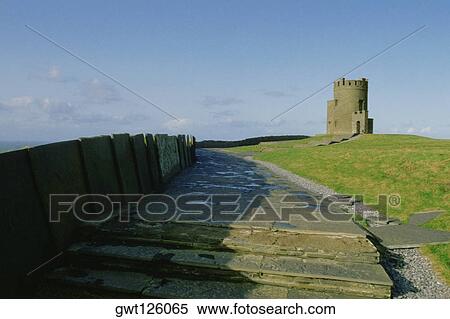 Wall near the coast, Cliffs of Moher, Republic of Ireland View Large Photo Image Stock Photography - Wall near the coast, Cliffs of Moher, Republic of Ireland. Fotosearch