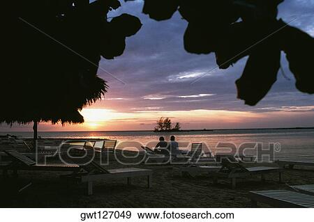 A beautiful sunset at Negril Beach, Jamaica View Large Photo Image Stock Photo - A beautiful sunset at Negril Beach, Jamaica. Fotosearch