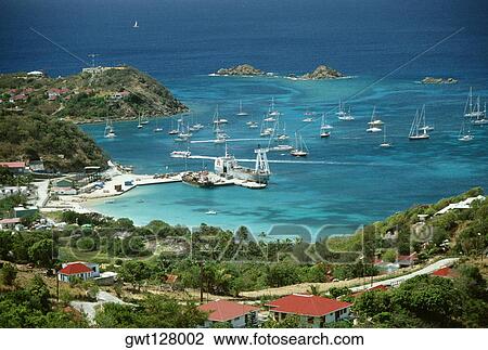 High angle view of several boats in the sea, St. Bant's View Large Photo Image Stock Image - High angle view of several boats in the sea, St. Bant's. Fotosearch