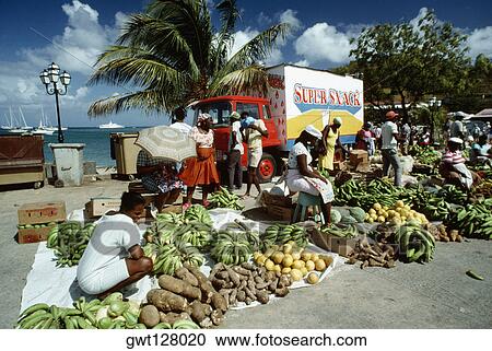 People putting up their commodities for sale, St. Martin View Large Photo Image Stock Image - People putting up their commodities for sale, St. Martin. Fotosearch