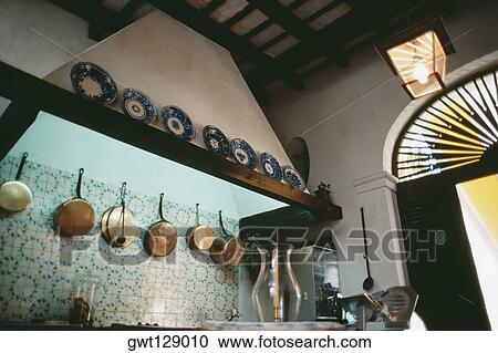 A bar adorned cooking pans and plates, Old San Juan, Puerto Rico View Large Photo Image Stock Image - A bar adorned cooking pans and plates, Old San Juan, Puerto Rico. Fotosearch
