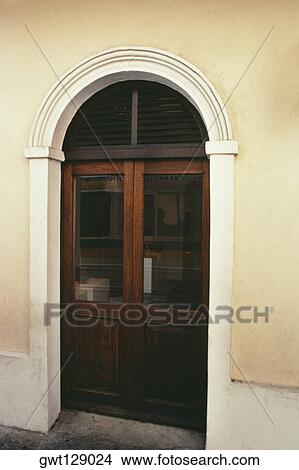 Front view of a closed door, San Juan, Puerto Rico View Large Photo Image Picture - Front view of a closed door, San Juan, Puerto Rico. Fotosearch