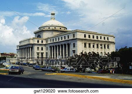 Side view of a government building, San Juan, Puerto Rico View Large Photo Image Stock Image - Side view of a government building, San Juan, Puerto Rico. Fotosearch