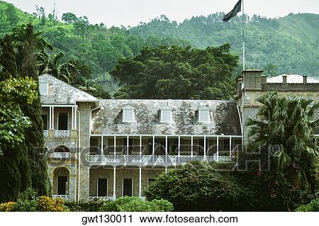Front view of Governor's mansion, Port of Spain, Trinidad View Large Photo Image Stock Image - Front view of Governor's mansion, Port of Spain, Trinidad. Fotosearch
