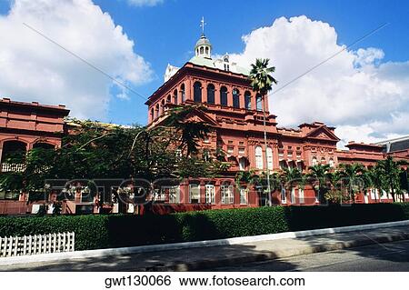 Low angle view of The Parliament Building for Tobago, Port of Spain, Trinidad View Large Photo Image Stock Photograph - Low angle view of The Parliament Building for Tobago, Port of Spain, Trinidad. Fotosearch