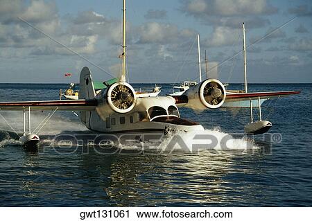 A seaplane landing at St. Croix, U. S. Virgin Islands View Large Photo Image Stock Image - A seaplane landing at St. Croix, U. S. Virgin Islands. Fotosearch