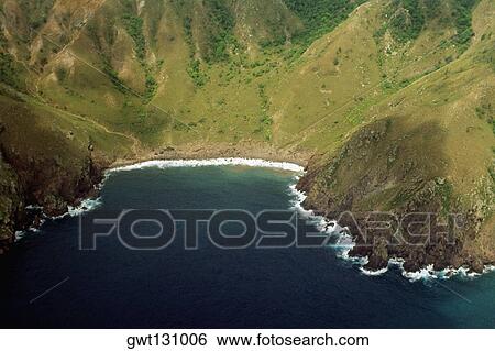 Aerial view of Saba harbor, Virgin Islands View Large Photo Image Stock Photograph - Aerial view of Saba harbor, Virgin Islands. Fotosearch