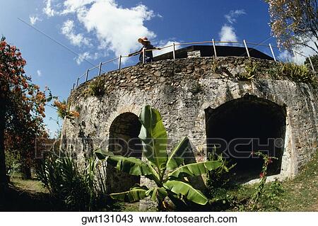 Low angle view of an old fort, St. John, U. S. Virgin Islands View Large Photo Image Stock Image - Low angle view of an old fort, St. John, U. S. Virgin Islands. Fotosearch