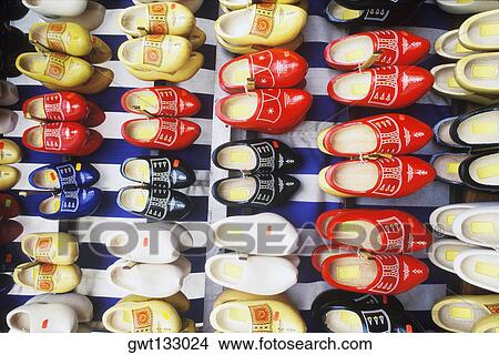 Clogs in a store, Amsterdam, Netherlands View Large Photo Image Picture - Clogs in a store, Amsterdam, Netherlands. Fotosearch