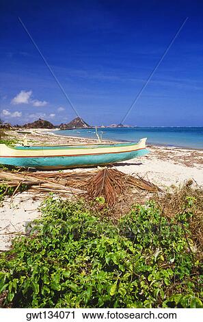 Boat on the beach, Bali, Indonesia View Large Photo Image Stock Image - Boat on the beach, Bali, Indonesia. Fotosearch