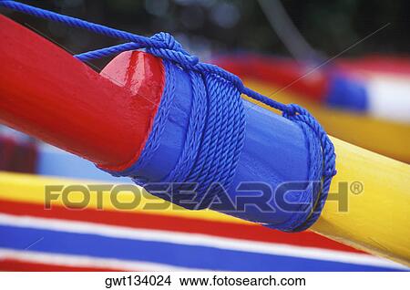 Close-up of a rope tied to a boat, Bali, Indonesia View Large Photo Image Picture - Close-up of a rope tied to a boat, Bali, Indonesia. Fotosearch