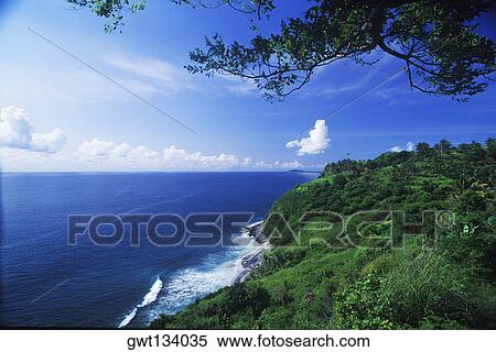 Hill along the sea, Bali, Indonesia View Large Photo Image Stock Photography - Hill along the sea, Bali, Indonesia. Fotosearch