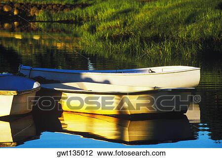 Reflection of boats in a lake, Cape Cod, Massachusetts, USA View Large Photo Image Stock Image - Reflection of boats in a lake, Cape Cod, Massachusetts, USA . Fotosearch
