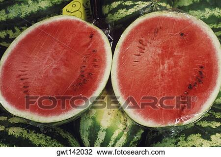 Close-up of watermelon View Large Photo Image Stock Image - Close-up of watermelon. Fotosearch