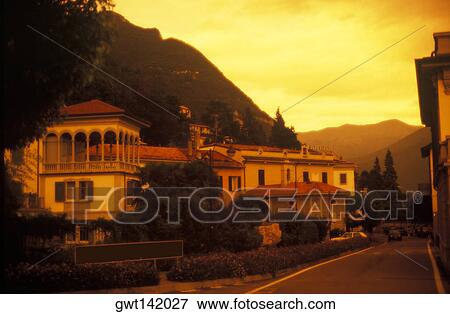 Grand hotel on the roadside, Italy View Large Photo Image Stock Photo - Grand hotel on the roadside, Italy. Fotosearch