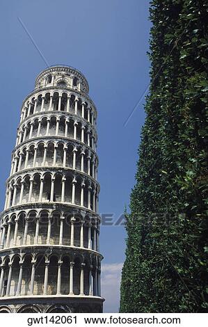 Low angle view of a tower, Leaning Tower Of Pisa, Pisa, Italy View Large Photo Image Stock Image - Low angle view of a tower, Leaning Tower Of Pisa, Pisa, Italy. Fotosearch