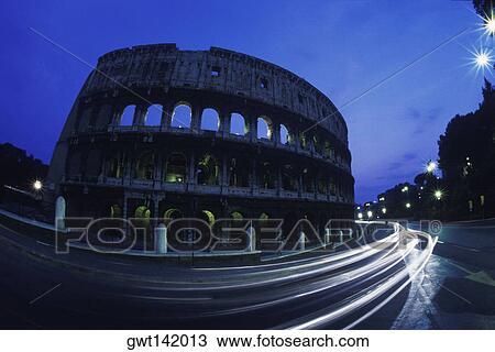 Low angle view of an amphitheater, Rome, Italy View Large Photo Image Stock Image - Low angle view of an amphitheater, Rome, Italy. Fotosearch
