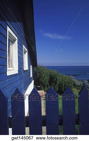 Stock Photo - Beach hut on the beach. Fotosearch
