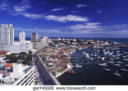 High angle view of yachts anchored at a harbor View Large Photo Image Stock Photo - High angle view of yachts anchored at a harbor. Fotosearch