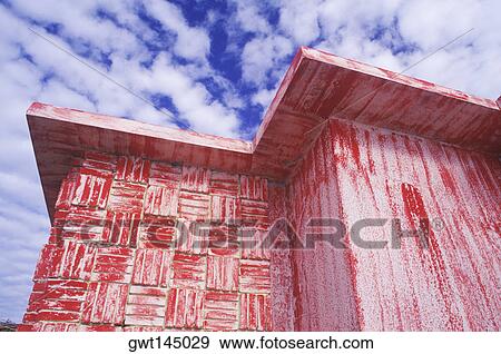 Low angle view of a house View Large Photo Image Stock Photo - Low angle view of a house. Fotosearch
