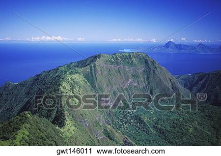 High angle view of a mountain, Hawaii, USA View Large Photo Image Stock Image - High angle view of a mountain, Hawaii, USA. Fotosearch