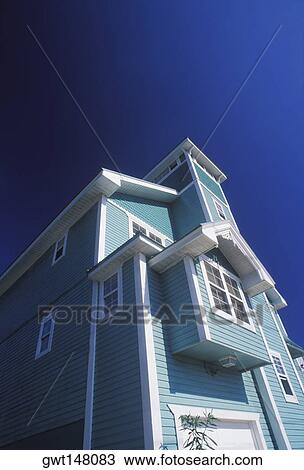 Low angle view of a house, Texas, USA View Large Photo Image Stock Image - Low angle view of a house, Texas, USA. Fotosearch