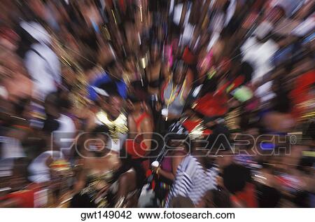 High angle view of a crowd of people View Large Photo Image Stock Image - High angle view of a crowd of people. Fotosearch