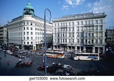 Buildings along a road, Albertina Platz, Vienna, Austria View Large Photo Image Stock Photography - Buildings along a road, Albertina Platz, Vienna, Austria. Fotosearch