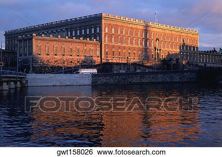 Palace at the waterfront, Riddarholmen Royal Palace, Stockholm, Sweden View Large Photo Image Stock Photograph - Palace at the waterfront, Riddarholmen Royal Palace, Stockholm, Sweden. Fotosearch