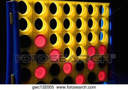 Stock Photography - Close-up of a connect-4 game board. Fotosearch