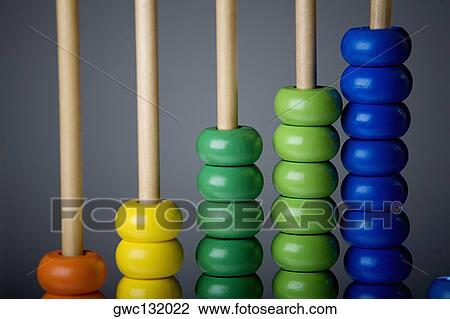 Close-up of an abacus View Large Photo Image Stock Image - Close-up of an abacus. Fotosearch