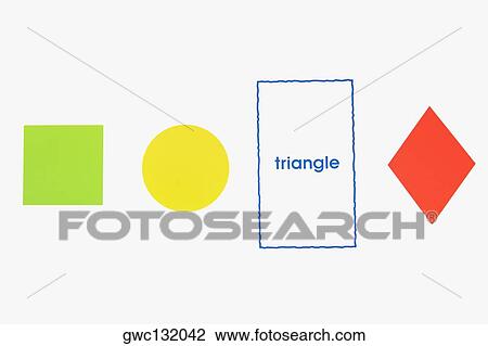 Close-up of four different geometric shapes View Large Photo Image Stock Image - Close-up of four different geometric shapes. Fotosearch