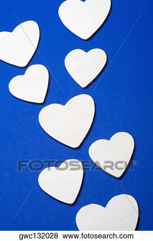 Close-up of paper hearts View Large Photo Image Stock Photo - Close-up of paper hearts. Fotosearch