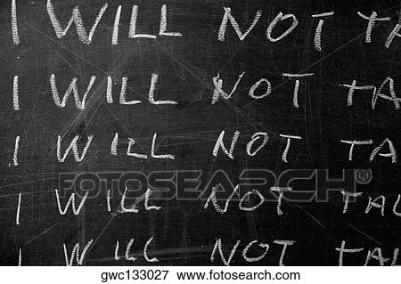 Close-up of texts written on a blackboard View Large Photo Image Stock Photo - Close-up of texts written on a blackboard. Fotosearch