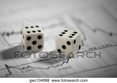 Close-up of a pair of dice on a sheet of paper View Large Photo Image Stock Photo - Close-up of a pair of dice on a sheet of paper. Fotosearch