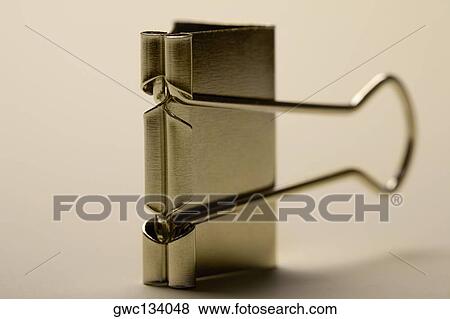 Close-up of a paper clip View Large Photo Image Stock Photo - Close-up of a paper clip. Fotosearch
