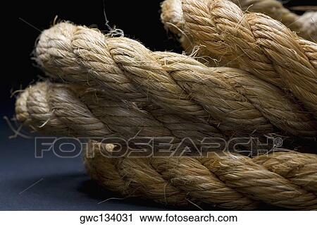 Close-up of a tangled rope View Large Photo Image Stock Image - Close-up of a tangled rope. Fotosearch