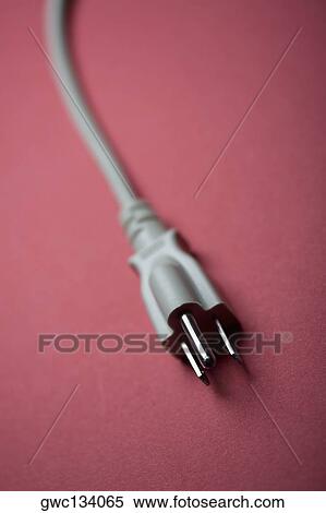 Stock Photography - Close-up of an electric plug. Fotosearch