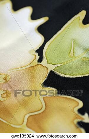 Close-up of a floral pattern on fabric View Large Photo Image Picture - Close-up of a floral pattern on fabric. Fotosearch