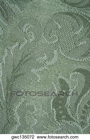 Stock Image - Close-up of a pattern on fabric. Fotosearch