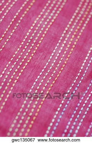 Close-up of a pattern on fabric View Large Photo Image Stock Photo - Close-up of a pattern on fabric. Fotosearch